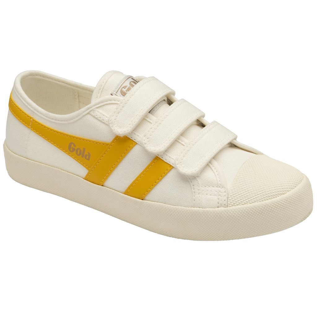 Gola Vegan Classics Coaster Strap Sneakers Blancos Mexico | VXG-371925