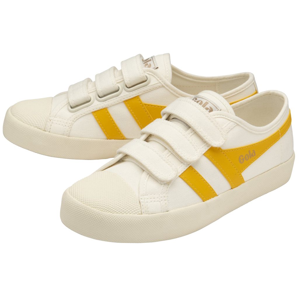 Gola Vegan Classics Coaster Strap Sneakers Blancos Mexico | VXG-371925