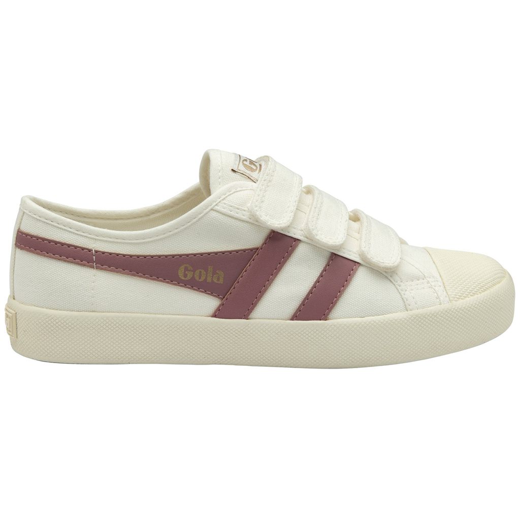 Gola Vegan Classics Coaster Strap Sneakers Blancos Rosas Mexico | EQS-697514