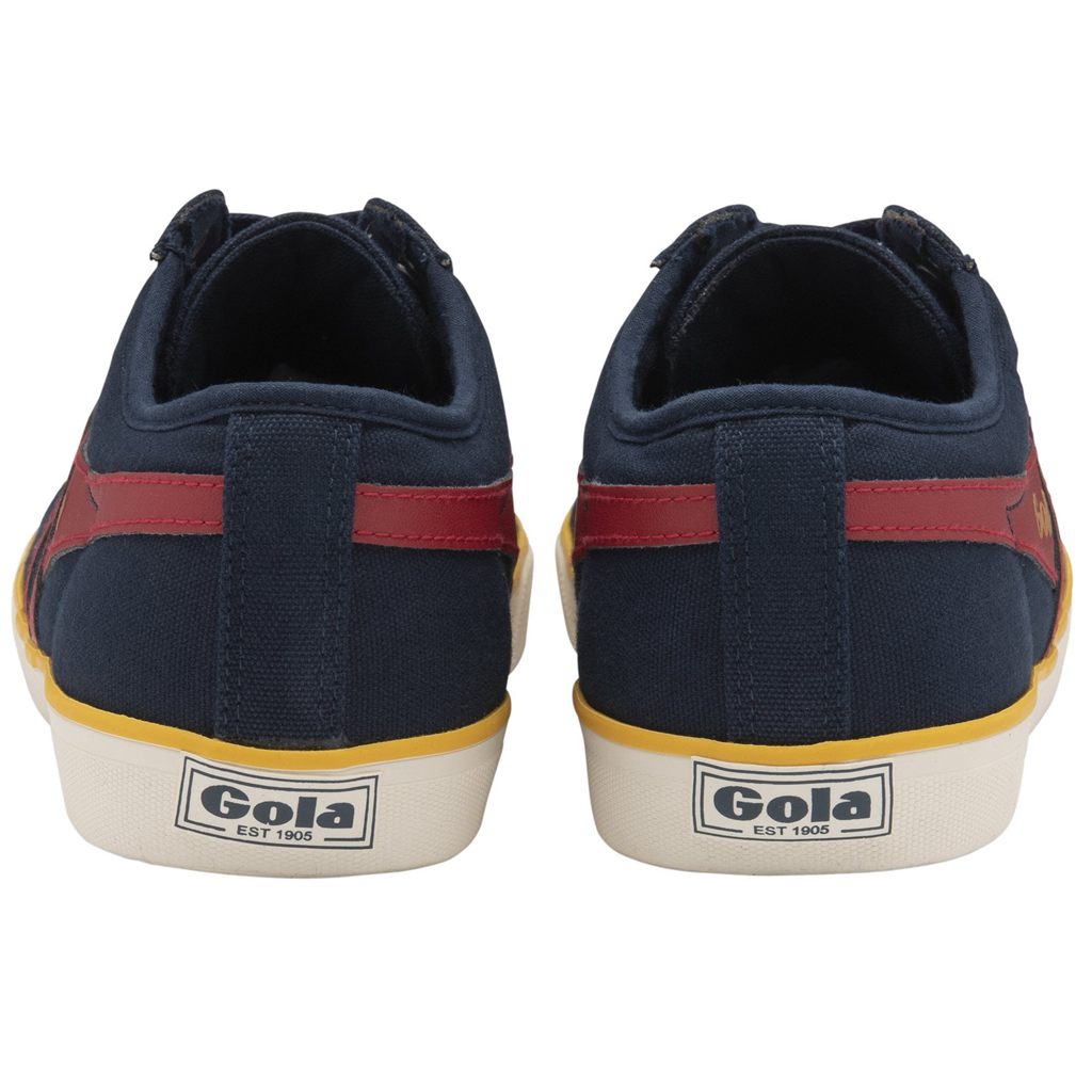 Gola Vegan Classics Comet Plimsoll Sneakers Azul Marino Rojos Oscuro Mexico | JHP-159370