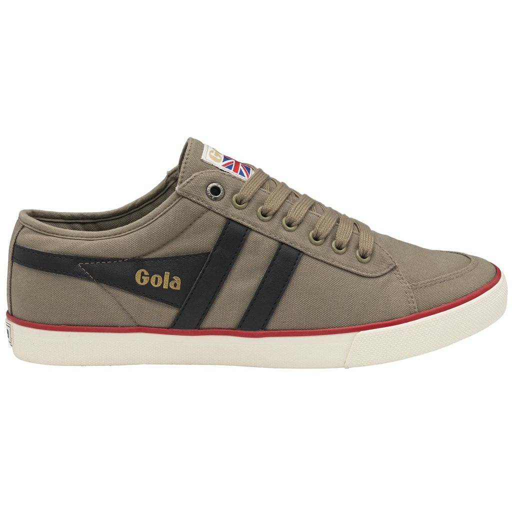 Gola Vegan Classics Comet Plimsoll Sneakers Negros Rojos Oscuro Mexico | WSA-738491