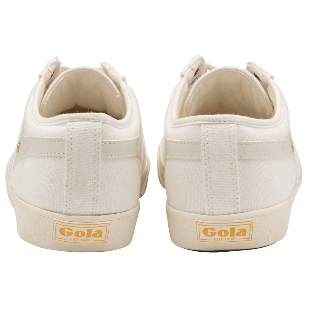 Gola Vegan Classics Comet Plimsoll Sneakers Blancos Blancos Mexico | YVM-680319