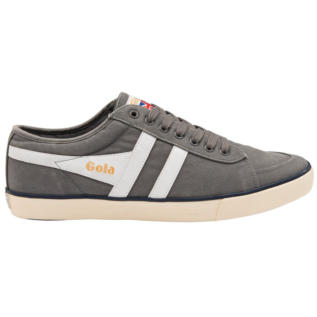 Gola Vegan Classics Comet Plimsoll Sneakers Blancos Azul Marino Mexico | XWS-692457