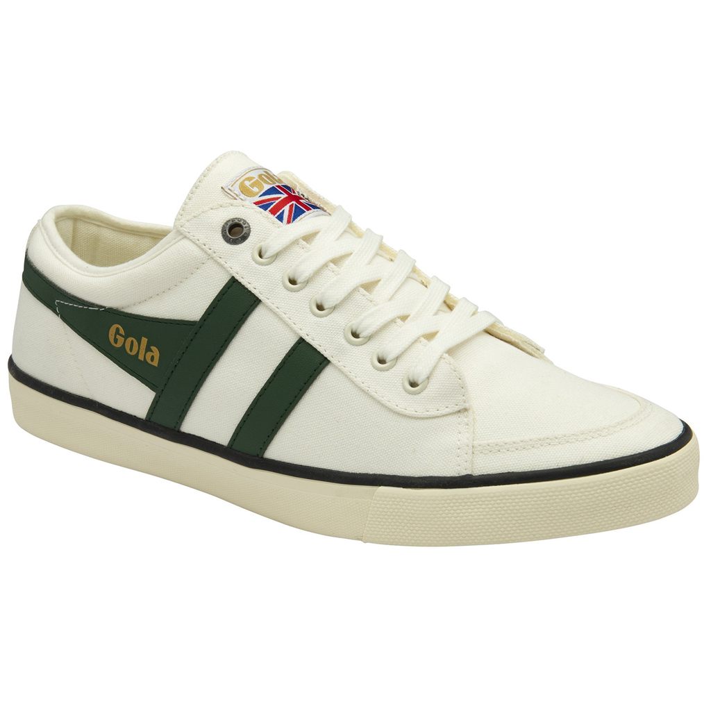 Gola Vegan Classics Comet Plimsoll Sneakers Blancos Negros Mexico | BYP-096785