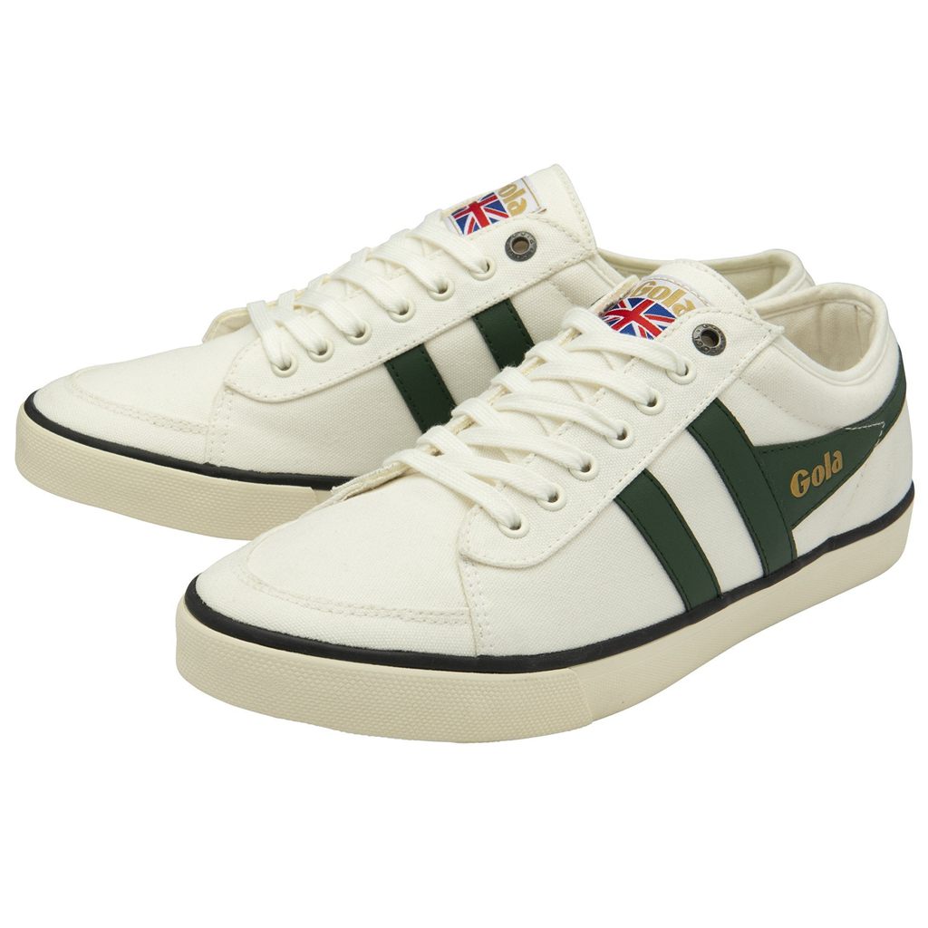Gola Vegan Classics Comet Plimsoll Sneakers Blancos Negros Mexico | BYP-096785