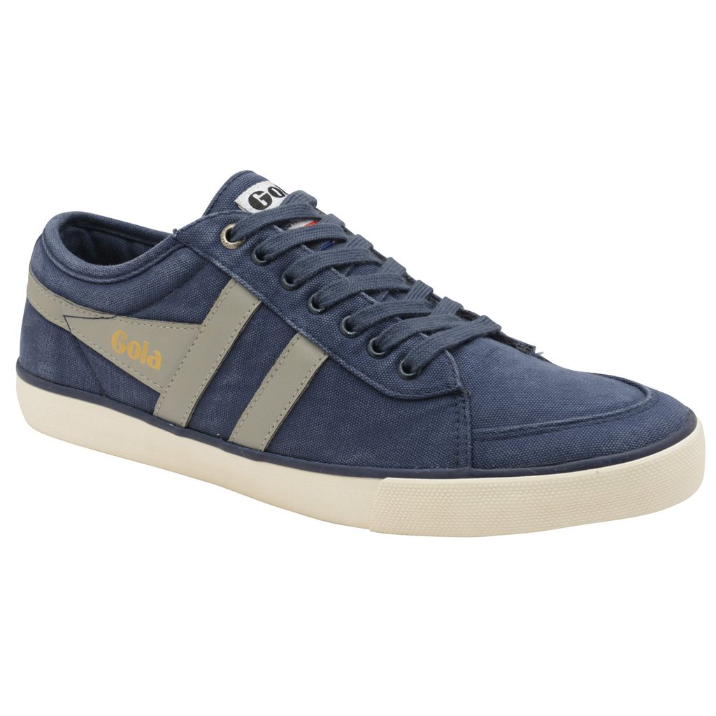 Gola Vegan Classics Comet Plimsoll Sneakers Azul Marino Grises Claro Mexico | GFO-765981