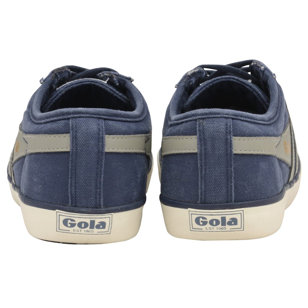 Gola Vegan Classics Comet Plimsoll Sneakers Azul Marino Grises Claro Mexico | GFO-765981