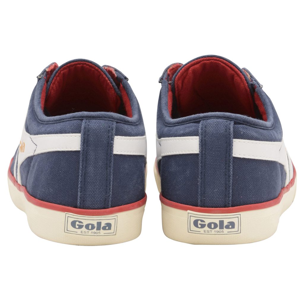Gola Vegan Classics Comet Plimsoll Sneakers Azul Marino Blancos Mexico | JMU-795216