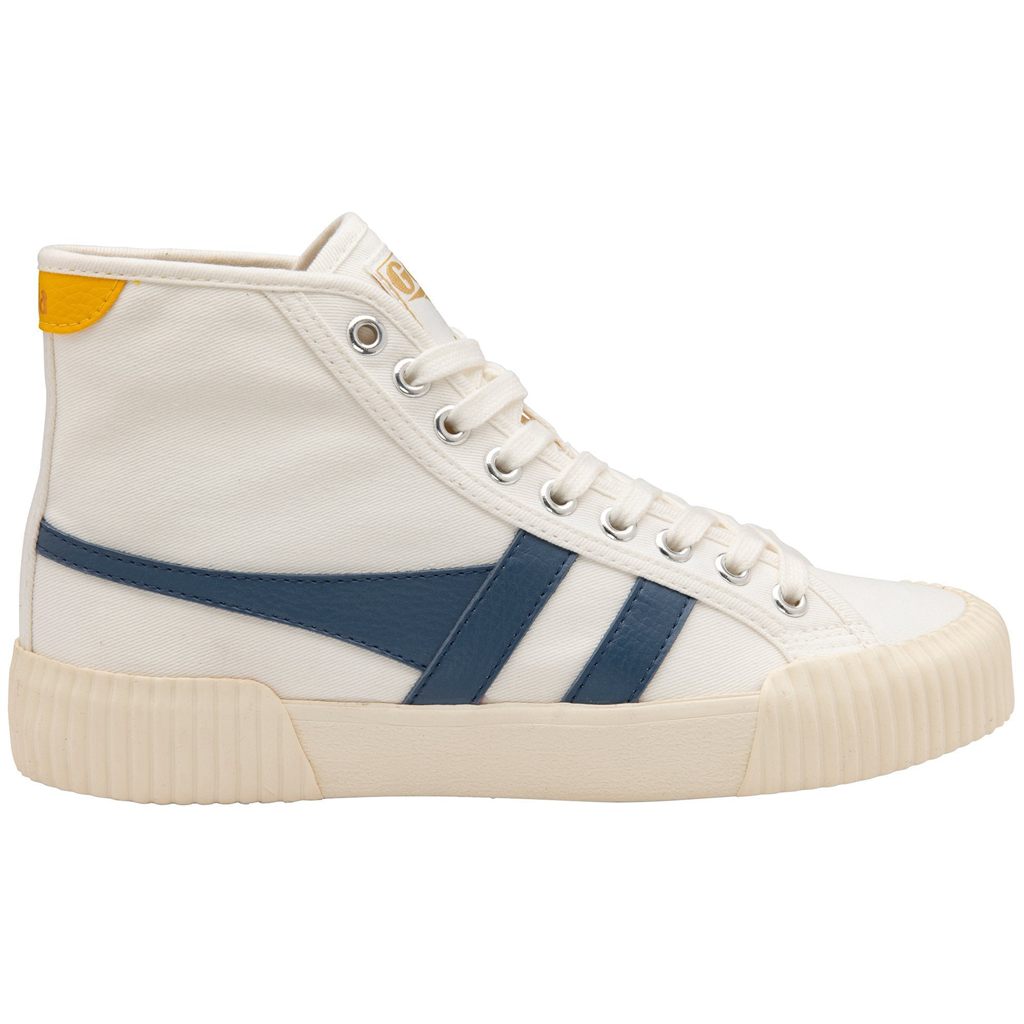 Gola Vegan Classics Rally High Plimsoll Sneakers Blancos Mexico | WCY-649735