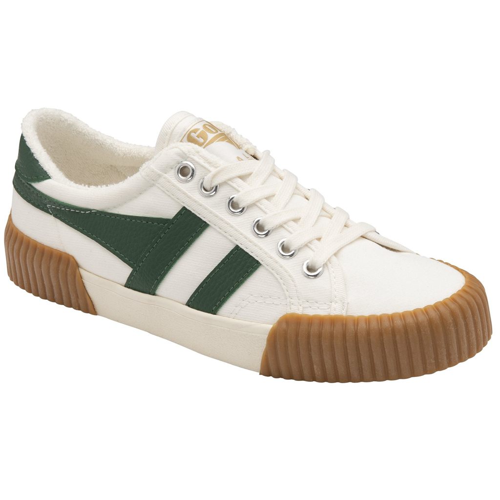 Gola Vegan Classics Rally Plimsoll Sneakers Blancos Verdes Mexico | VFU-019658