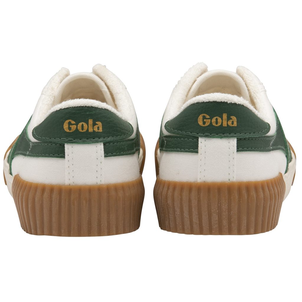 Gola Vegan Classics Rally Plimsoll Sneakers Blancos Verdes Mexico | VFU-019658