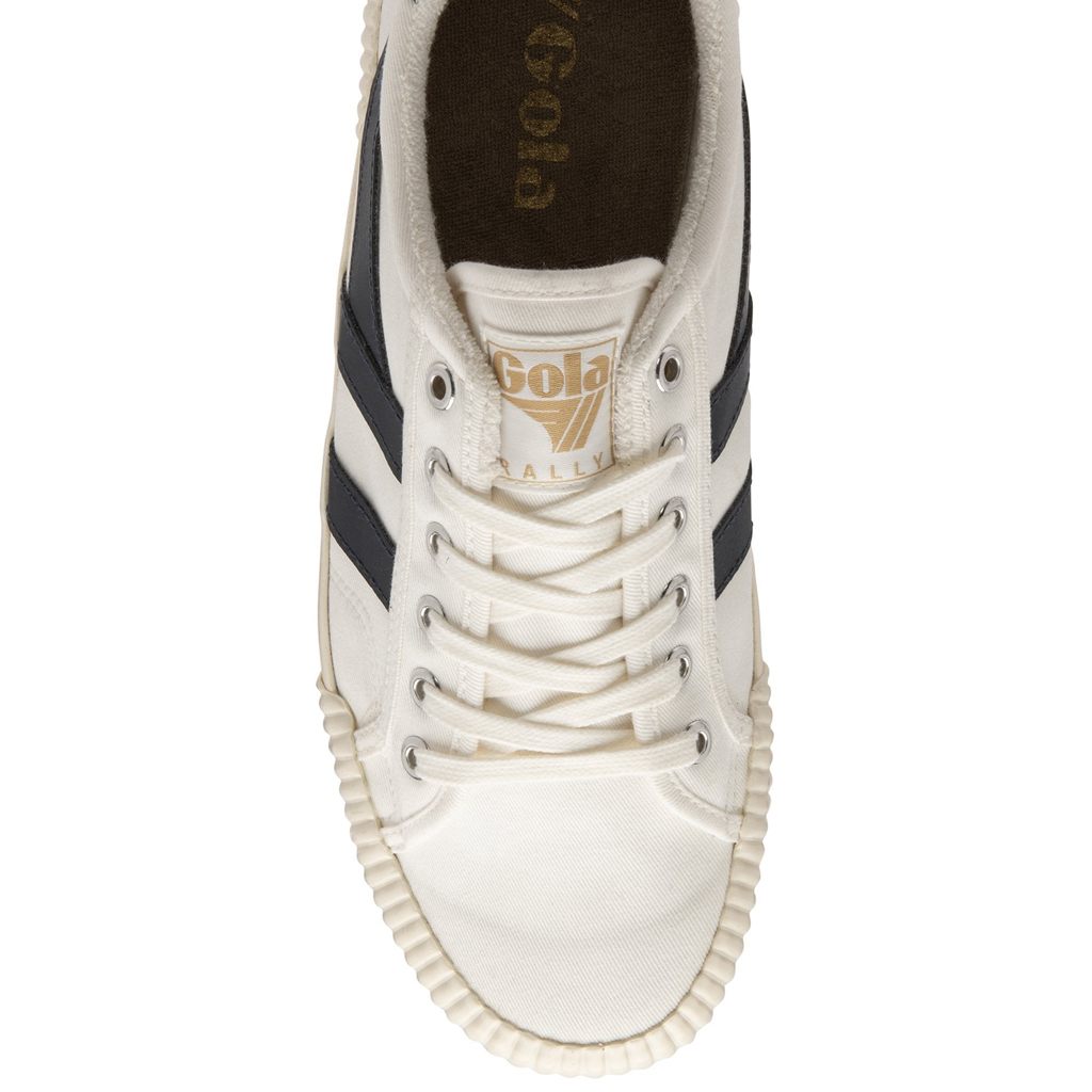 Gola Vegan Classics Rally Plimsoll Sneakers Blancos Azul Marino Kaki Mexico | YTU-647023