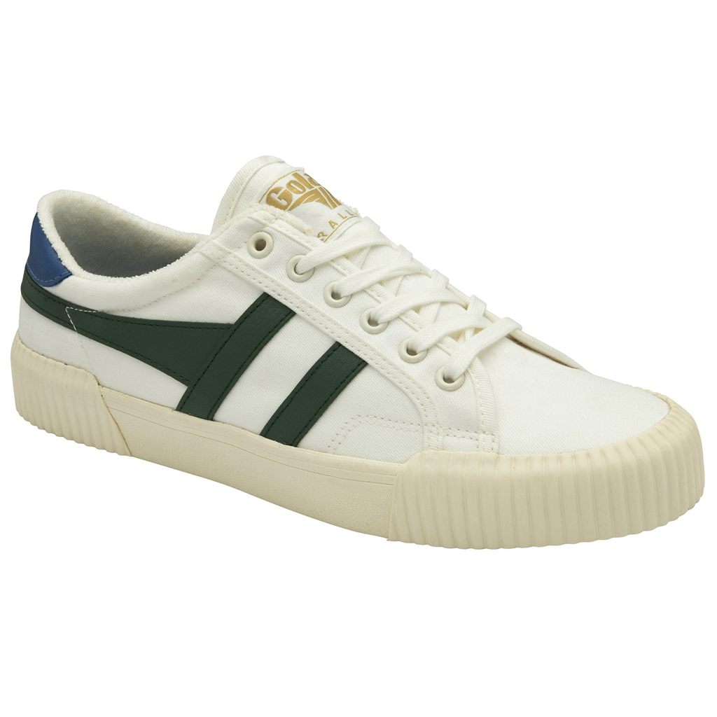 Gola Vegan Classics Rally Plimsoll Sneakers Blancos Azules Mexico | AWD-150724