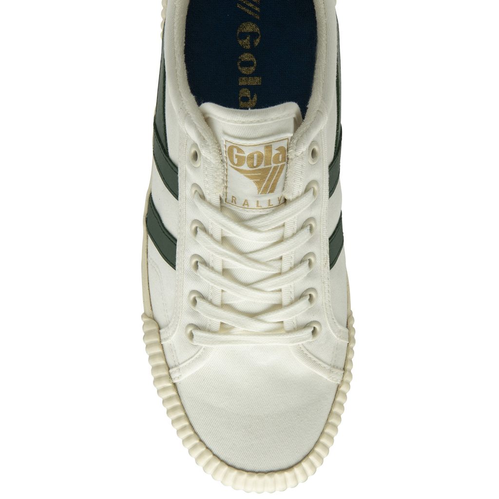 Gola Vegan Classics Rally Plimsoll Sneakers Blancos Azules Mexico | AWD-150724