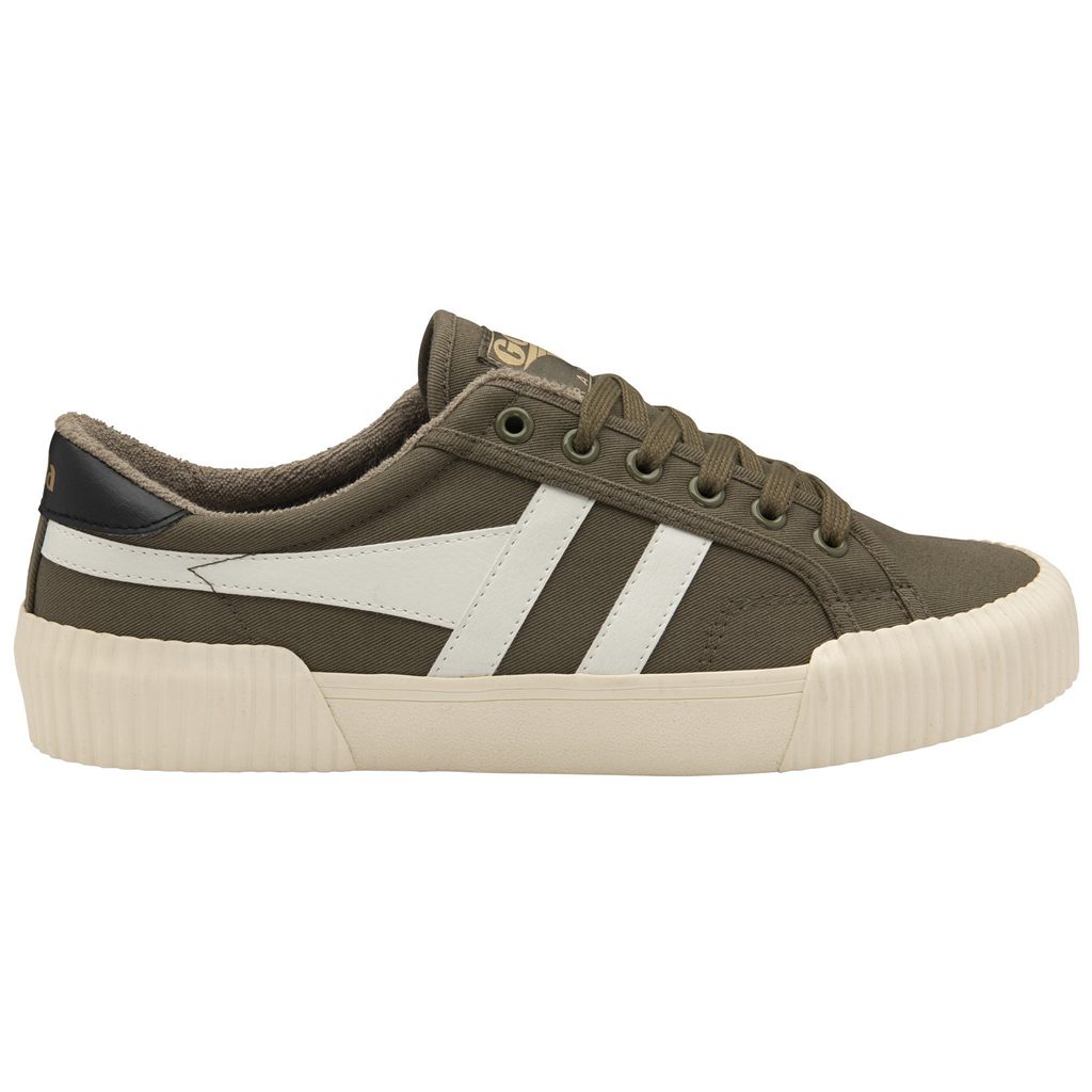 Gola Vegan Classics Rally Plimsoll Sneakers Kaki Blancos Negros Mexico | PZL-538427
