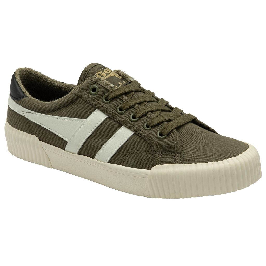 Gola Vegan Classics Rally Plimsoll Sneakers Kaki Blancos Negros Mexico | PZL-538427