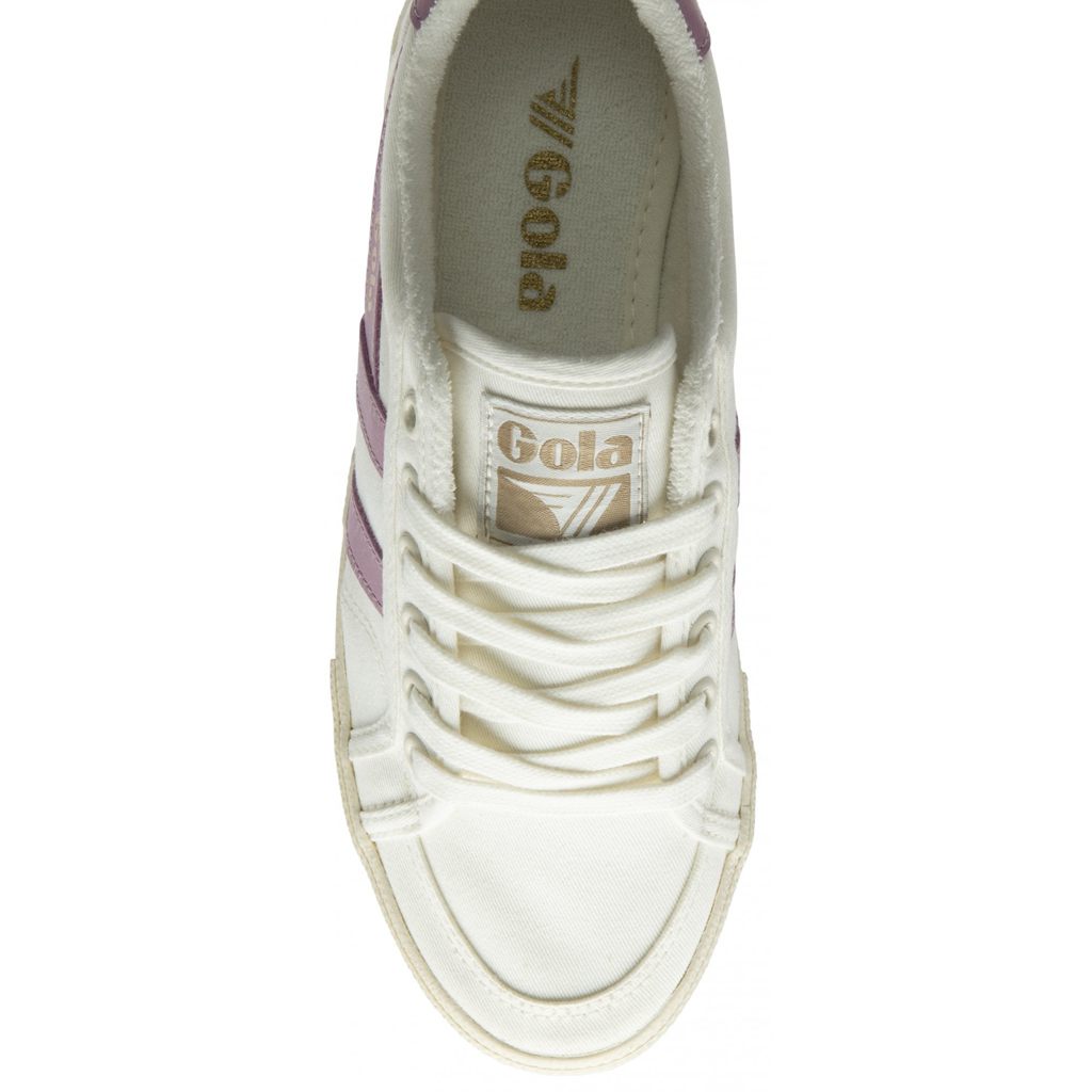 Gola Vegan Classics Stratus Plimsoll Sneakers Blancos Mexico | GVZ-056194