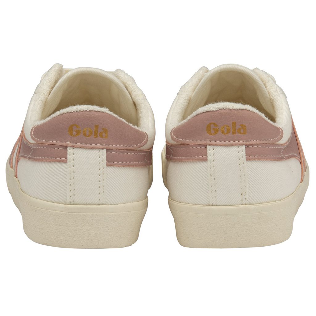 Gola Vegan Classics Tennis Mark Cox Sneakers Blancos Rosas Mexico | FTQ-762814