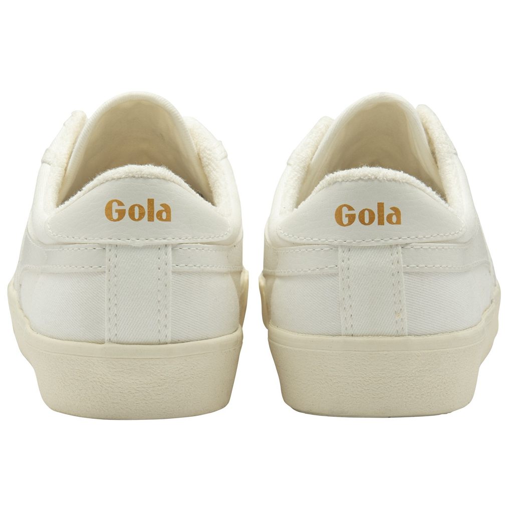 Gola Vegan Classics Tennis Mark Cox Sneakers Blancos Blancos Mexico | BNG-520697