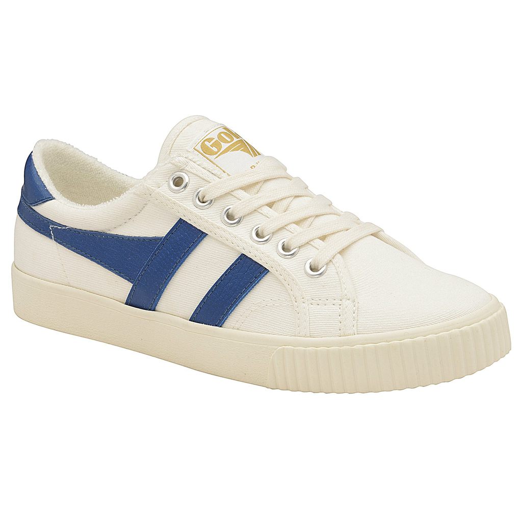 Gola Vegan Classics Tennis Mark Cox Sneakers Blancos Azules Mexico | RHX-021437