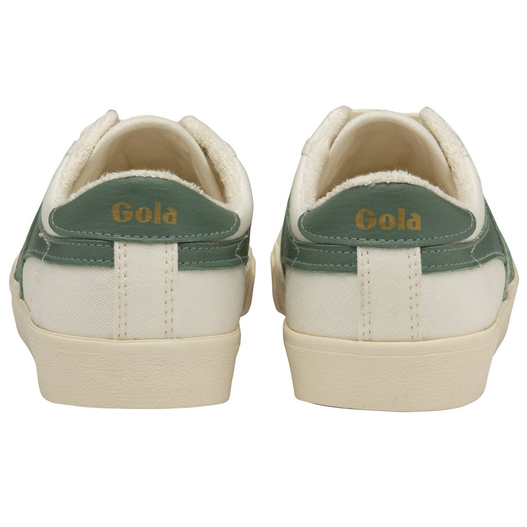 Gola Vegan Classics Tennis Mark Cox Sneakers Blancos Verdes Mexico | TQC-034287