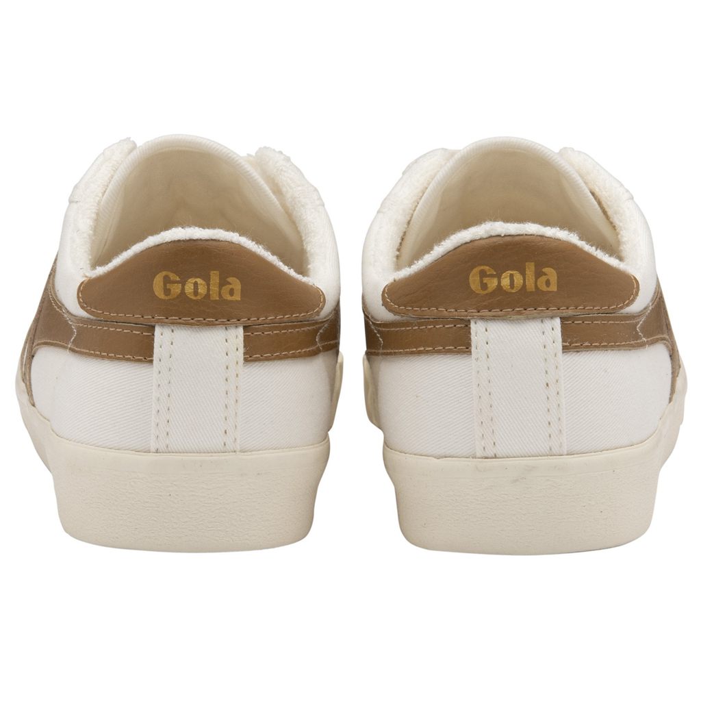 Gola Vegan Classics Tennis Mark Cox Sneakers Blancos Marrom Mexico | QHZ-194736
