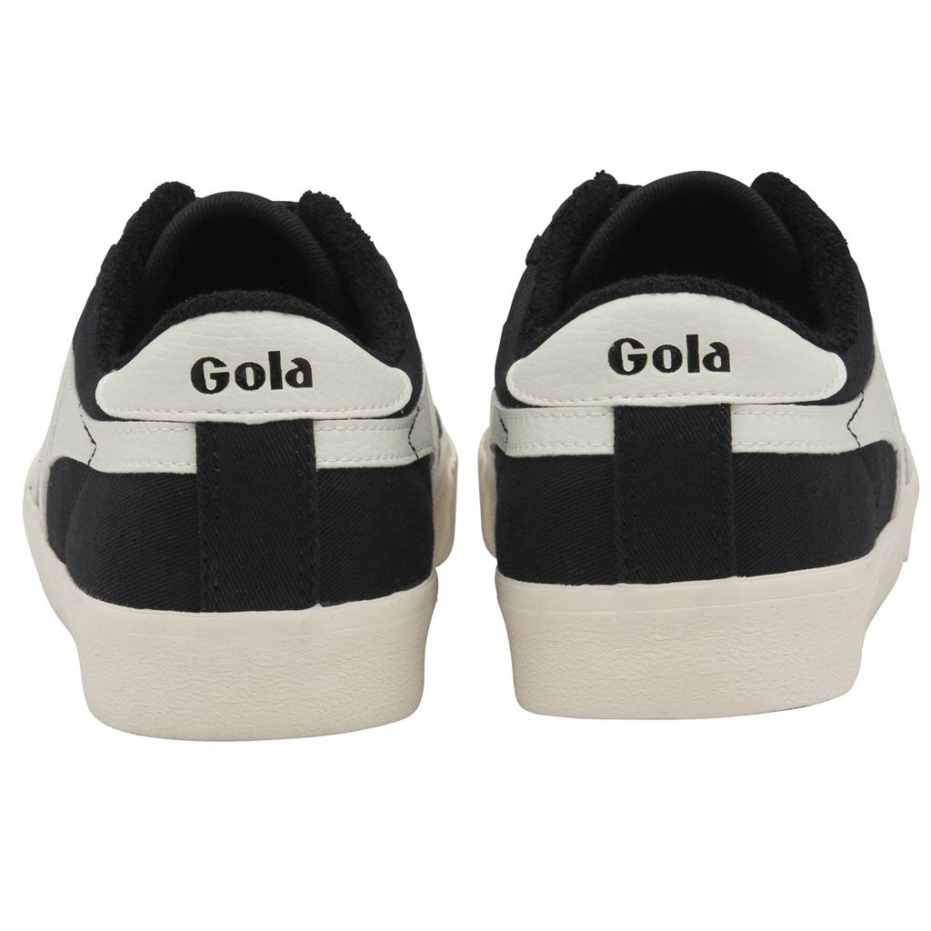 Gola Vegan Classics Tennis Mark Cox Sneakers Negros Blancos Mexico | HCK-823406